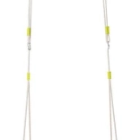 WOODY sklopivi viseći krug, narančasti, promjer 103 cm