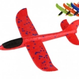 Bacajući avion od polistirena 22 cm, 4 boje, u vrećici