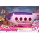 Modni avion za lutke s dodatcima