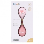 Drvena obostrana rumba kugla s lisicom Polar B