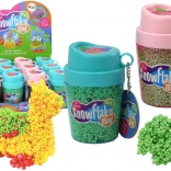 Squishy pjenaste kuglice u čašici zelene