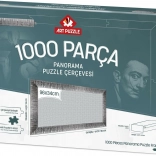 Okvir za puzzle 96x34 cm srebrni