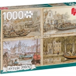 Puzzle Plovidba vodenim kanalima 1000 dijelova