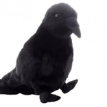 Plišani gavran sa zvukom 25 cm eko‑prijateljski