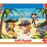 puzzle prijatelji iz Patrolnih šapa 15 dijelova 33 × 23 cm