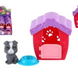 Plastična kućica za štenca s posudicom, 6 × 7 cm