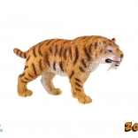 Plastična figurica sabljozubog tigra smilodona 13 cm
