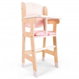 Drvena hranilica za lutke s jastučićem