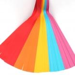 Set šarenih papirnatih trakova za pletenje i kreativno stvaranje 250 kom