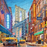 TREFL Puzzle Premium Plus: Pogled na most u Manhattanu 500 dijelova