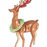 drvene 3D puzzle božićni sob