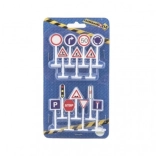 Prometni znakovi – edukativni set 14 kom, plastični modeli 5,5 cm