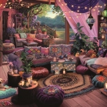 Ravensburger Puzzle Moje ugodno boho utočište 1000 komada