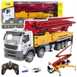 Daljinski upravljana građevinska miješalica s pumpom HUINA 1:18 metalna