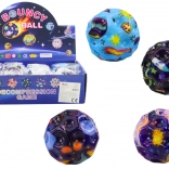 Skakaća i gnječeća loptica s udubinama Cosmos 7 cm