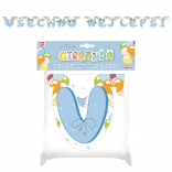 Papirnata girlanda Sve najbolje plava