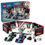 LEGO4 City 60444 Formula 1 Garaža i vozila Mercedes-AMG i Alpine