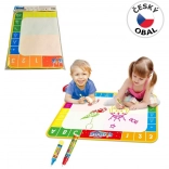 Čarobno slikanje vodom s slovima i brojkama