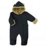 Zimski bebi kombinezon Nicol Miki grafitni