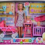 Lutka Steffi, djeca u dječjoj sobi