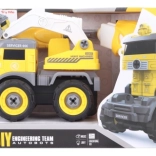 Vijčani daljinski upravljani bager s pregradnjom u robota