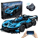 Konstruktorski set CaDA Bluefire Specter RC trkaći auto 1:14, 421 dio
