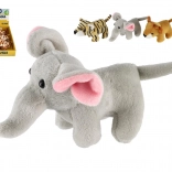 Plišane životinjice sa safarija i iz ZOO-a 10–15 cm, miks vrsta