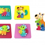 Životinjska pjenasta slagalica 14x14 cm