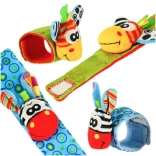 Zvečke za zapešća za bebe – set od 2 kom