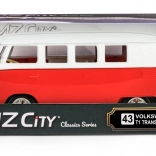 Metalni model Volkswagen T1 Samba 1:32 – crveno-bijeli