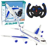 Plavi daljinski upravljani putnički zrakoplov Airline