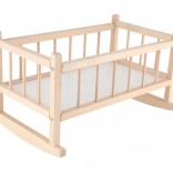 Drvena kolijevka za lutke