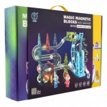 Magnetička kuglična staza 80 dijelova sa svjetlom i glazbom