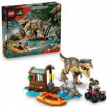 T-rex i bijeg niz rijeku – LEGO Jurassic World set za djecu od 5 godina