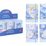 Linirani notes 9 × 14 cm cvijeće mix