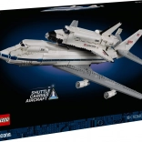 LEGO Icons NASA Shuttle Carrier – Boeing 747 s orbiterom Enterprise