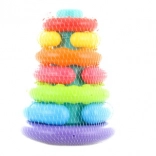 Umetni stup s prstenima za bebe