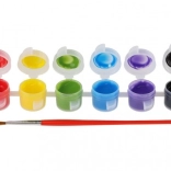 Creatoys boje za tekstil 12 boja sa kistom