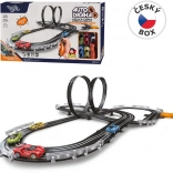 Autostaza 7 m s dvostrukom stazom i loopingovima, mjerilo 1:64