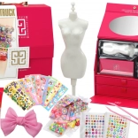 Kreativni kozmetički kovčežić za izradu stilizacija i dodataka