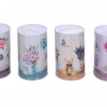 Kasica s cvjetnim motivom 8 × 12,7 cm