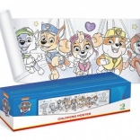 Plakat za bojanje PAW PATROL 70 × 16 cm