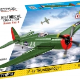 Konstrukcijski set zrakoplova P-47 THUNDERBOLT 1:32 (477 dijelova)