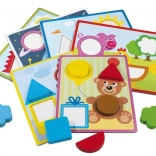 Drvena slagalica DETOA za djecu od 2 godine