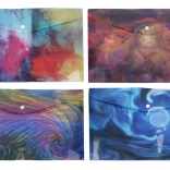 Plastična mapa za dokumente s drukom A4, miks boja