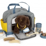 Plišani pas s setom za njegu od Small Foot