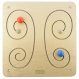 Drvena edukativna ploča Leptir od Masterkidza