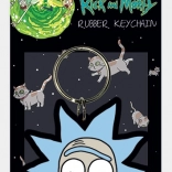Gumeni privjesak za ključeve RICK AND MORTY – ludi osmijeh Ricka