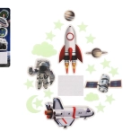 Svjetleće svemirske dekoracije za zid i strop