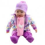 Lutka beba djevojčica 50 cm sa srdašcima